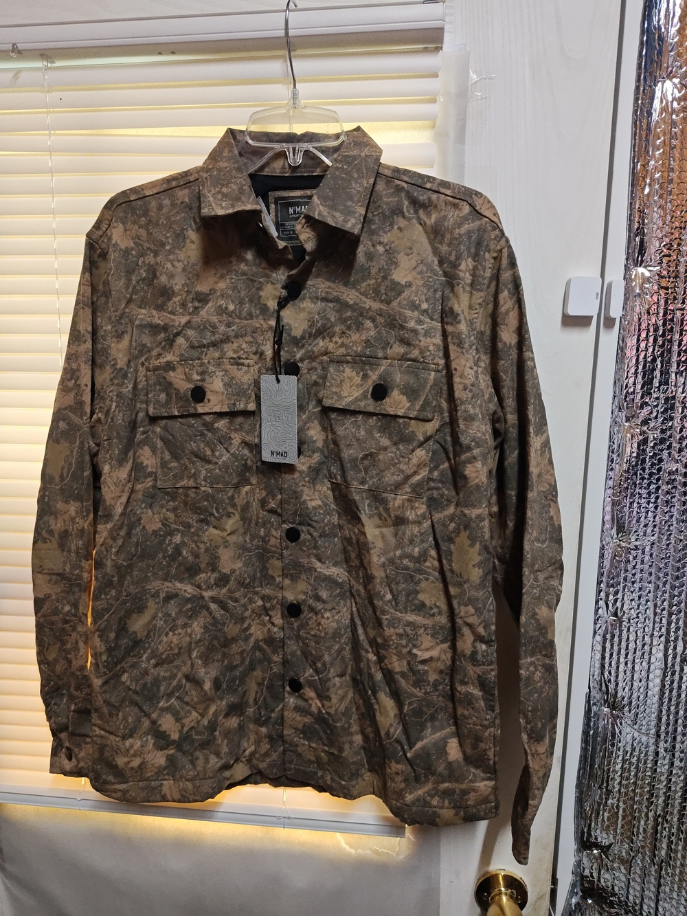 Nomad Brown Camo Utility Jacket
